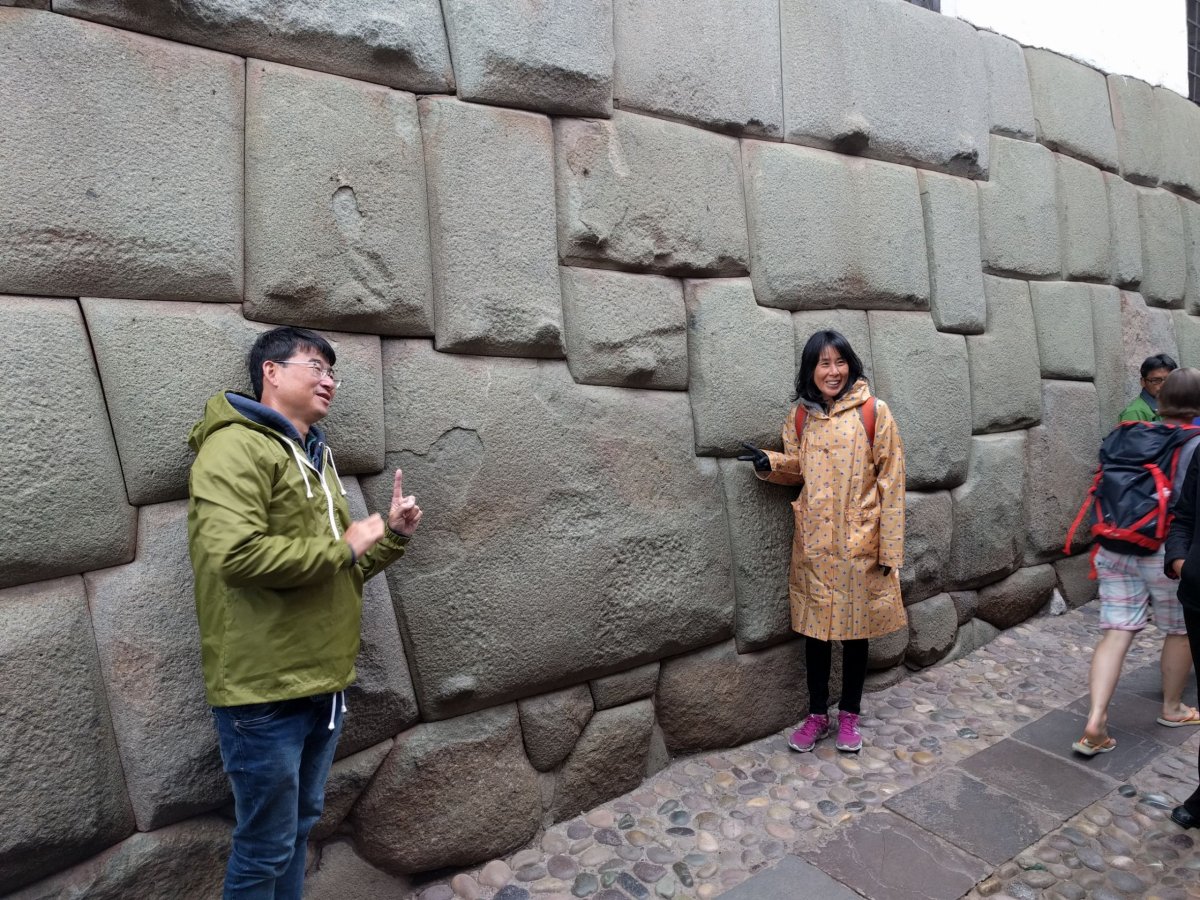 Nejfotografovanější kámen Cuzca