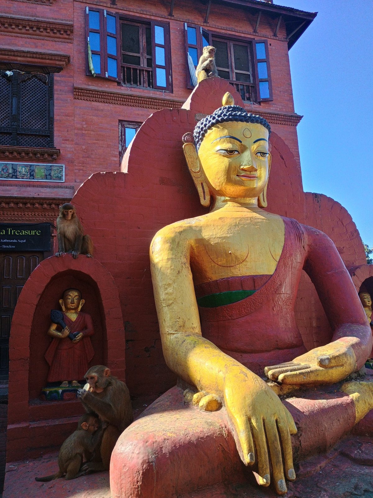 Socha Buddhy, Swayambhu