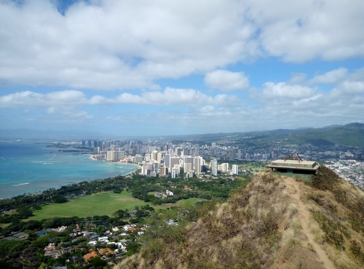 Honolulu - pohled z Diamond Head