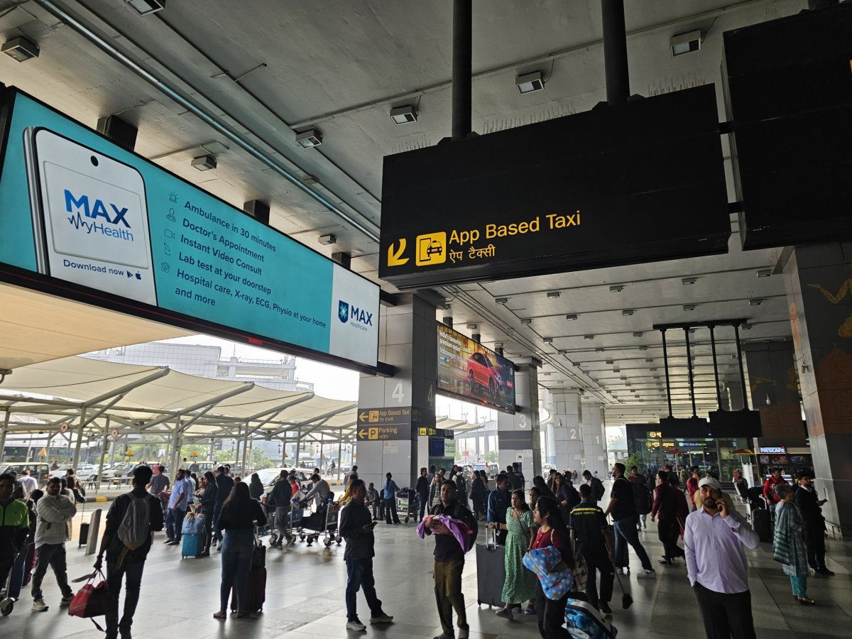 Značení ke stanovišti Uber / Ola