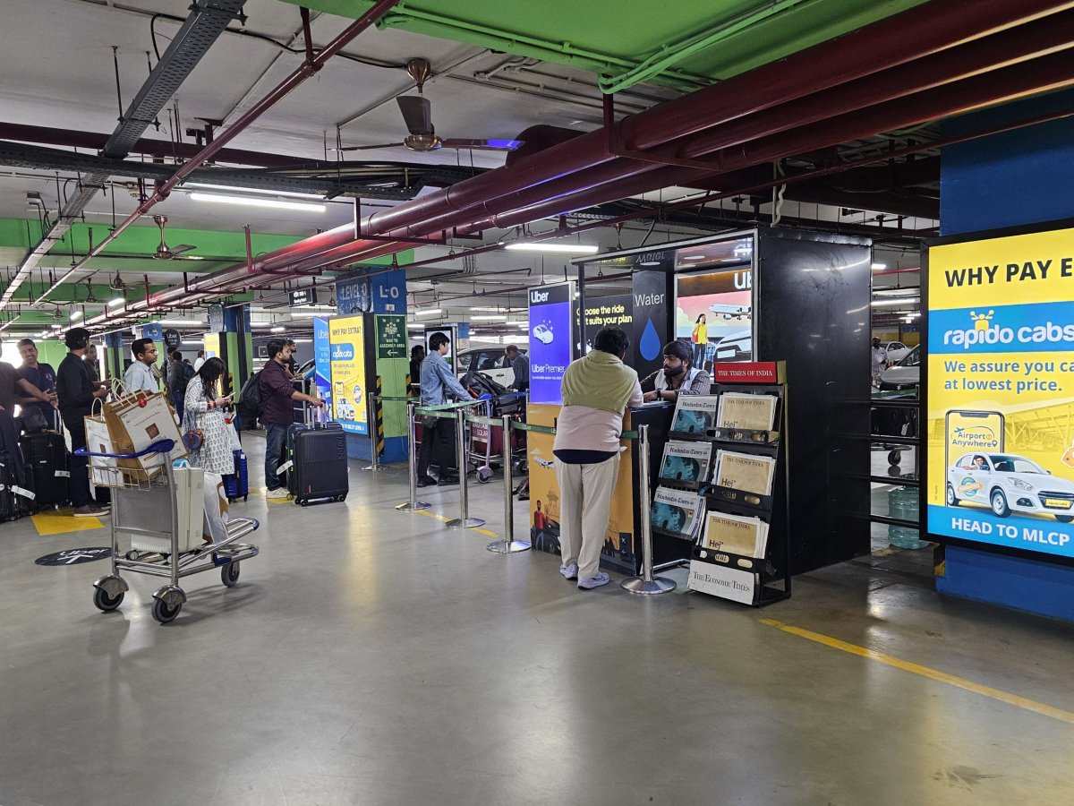 Stanoviště Uber, terminál 3