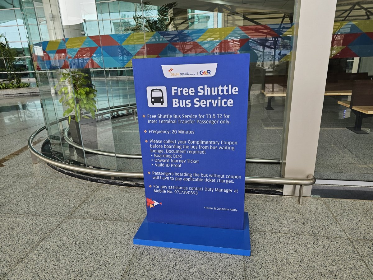 Informace, shuttle bus