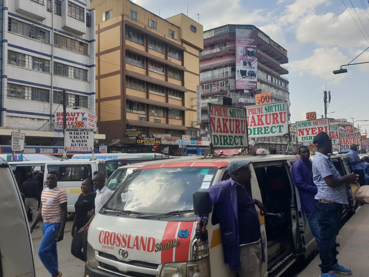 Mnohé z dodávek mají na střeše rozpis trasy