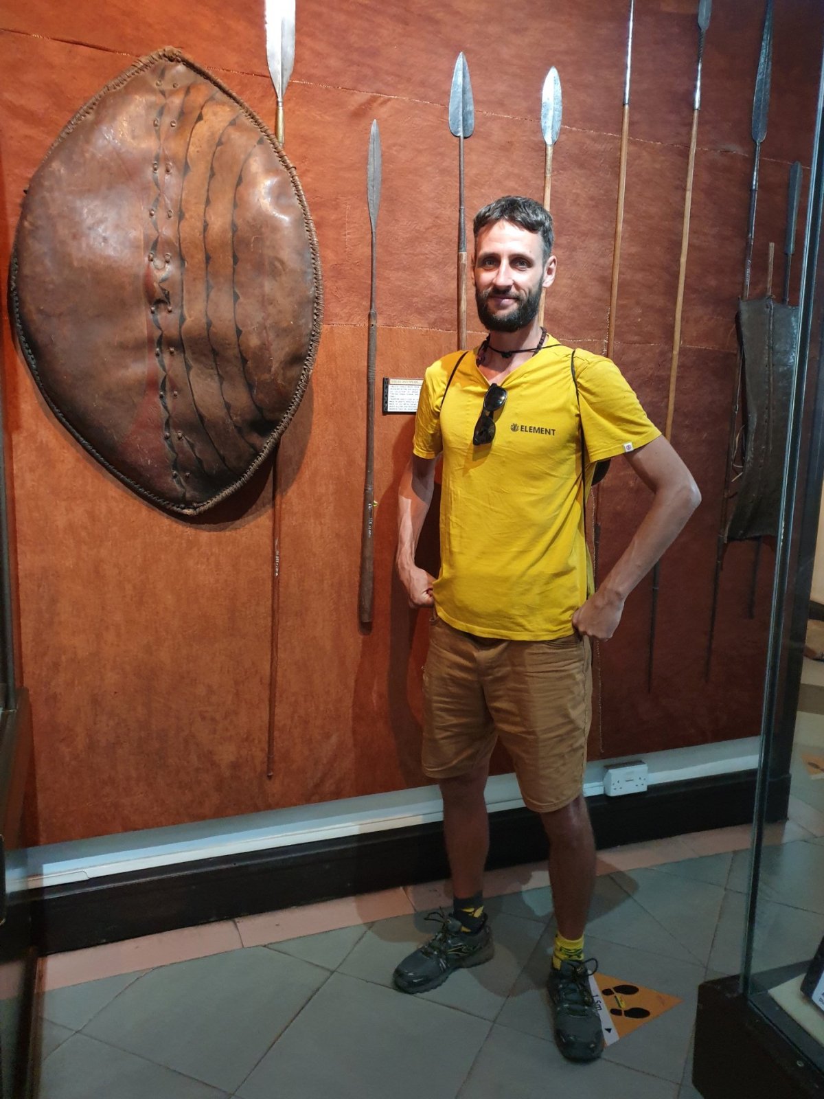 Sbírka štítů a kopí v Národní galerii