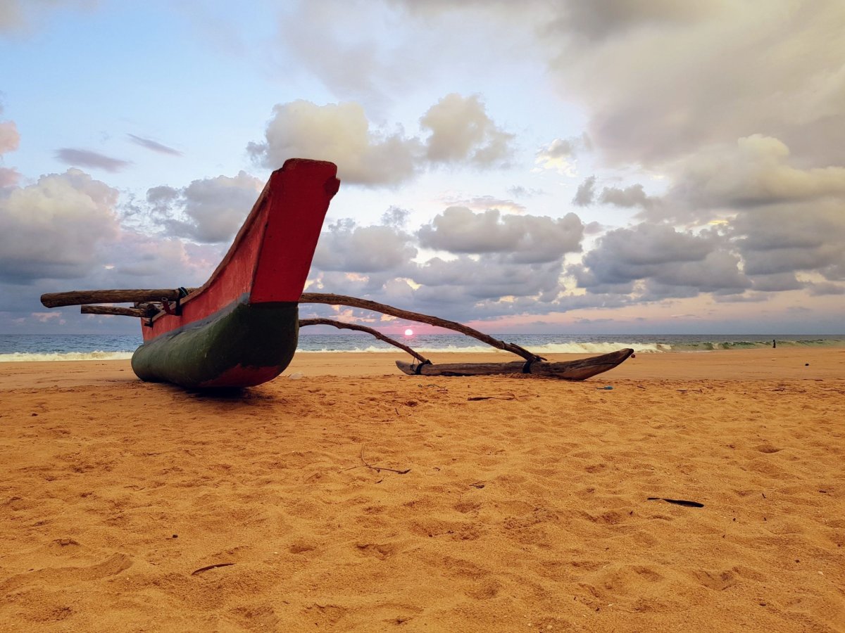 Západ slunce Narigama