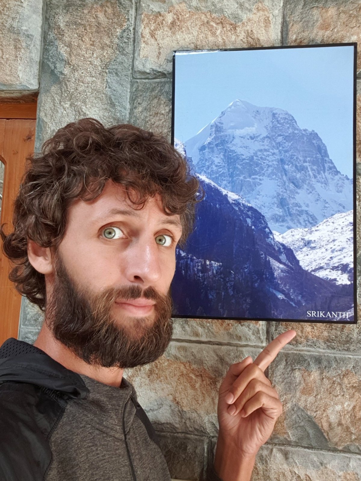 Šestitisícovka Srikantha aspoň na fotce