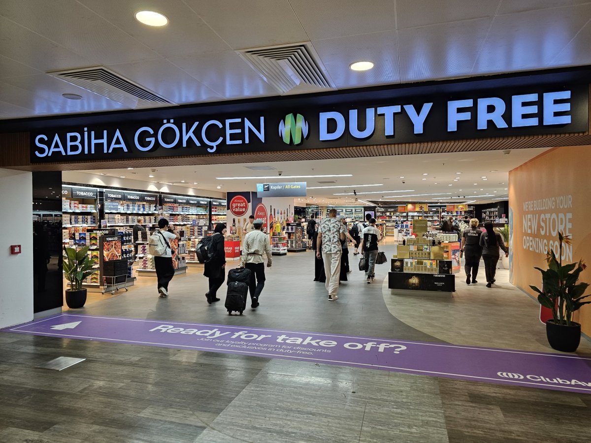 Duty Free Shop, tranzitní část