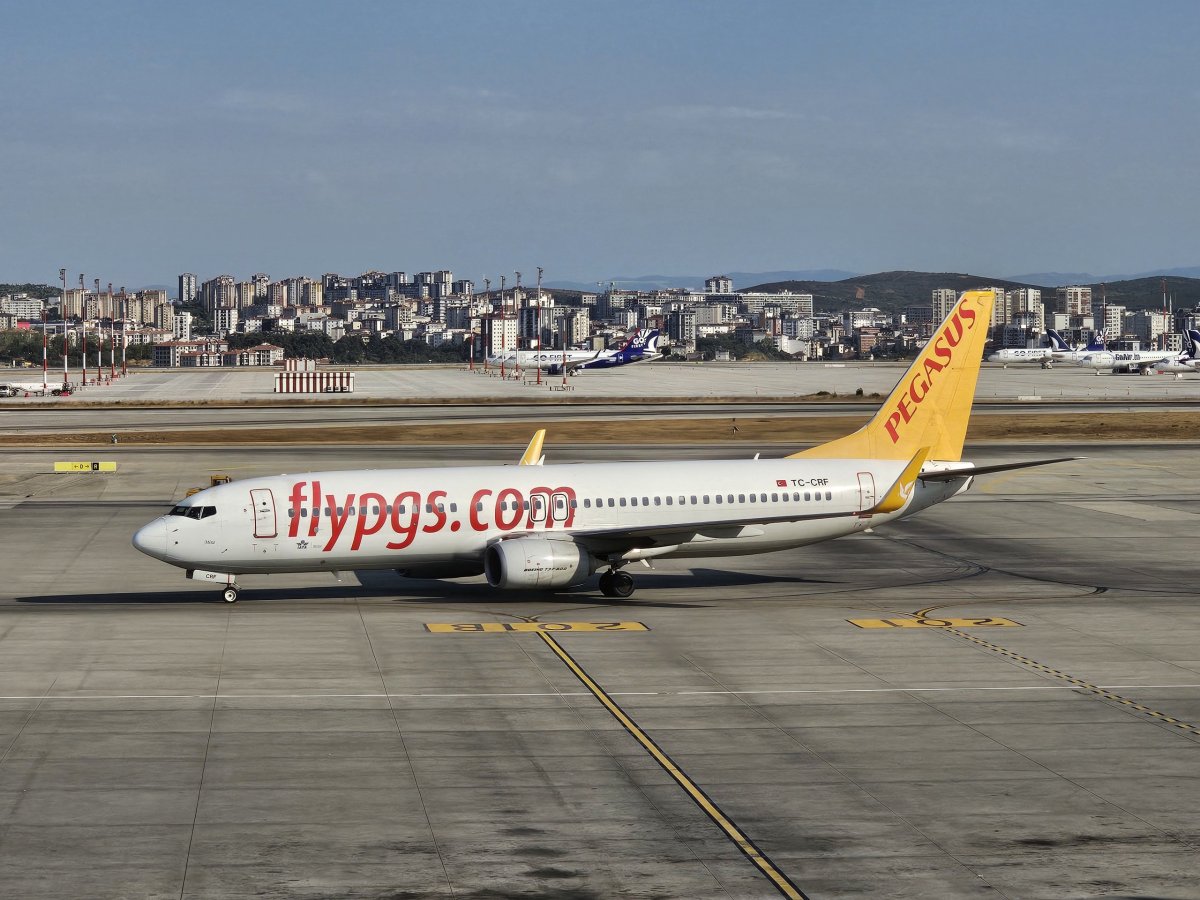 Pegasus Airlines, Boeing 737-800, letiště Istanbul SAW