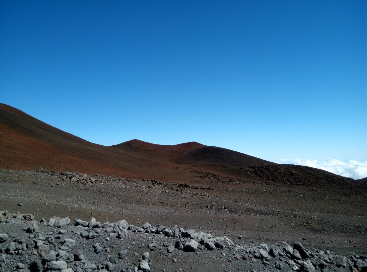 V třetině trasy na Mauna Kea