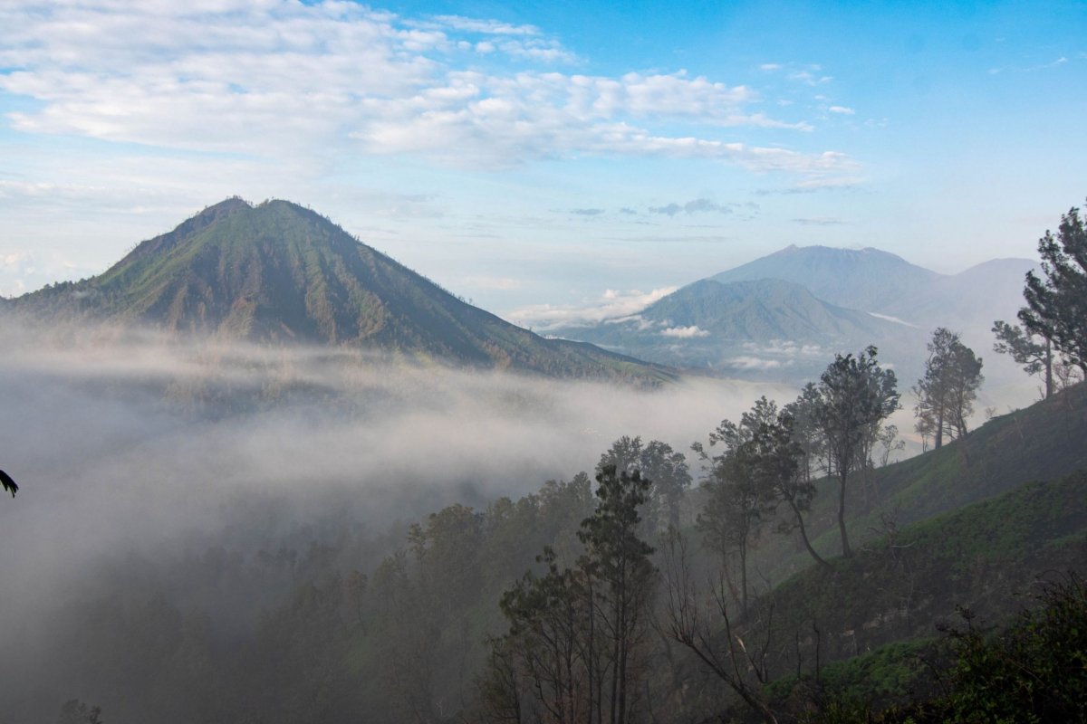 Výhled při cestě zpět
