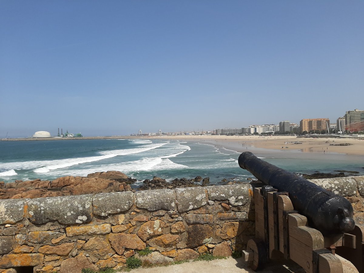 pohled na Praia de Matosinhos
