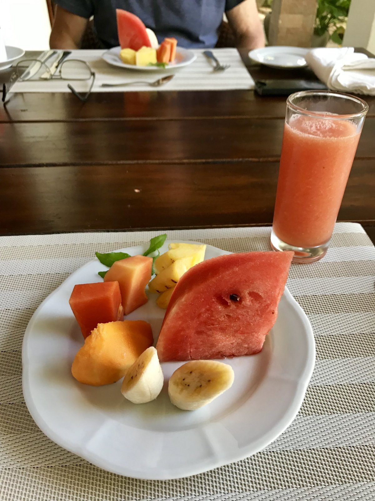 ovoce k snídani