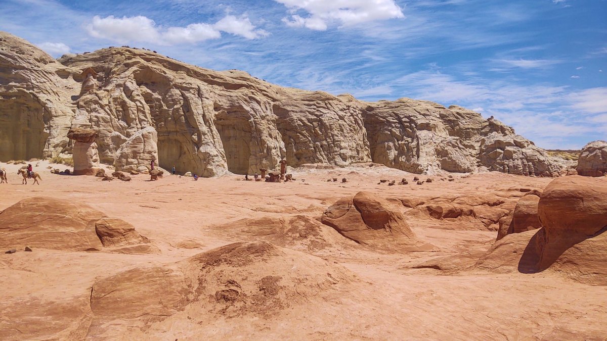 Několik dalších "hub" v okolí konce trailu