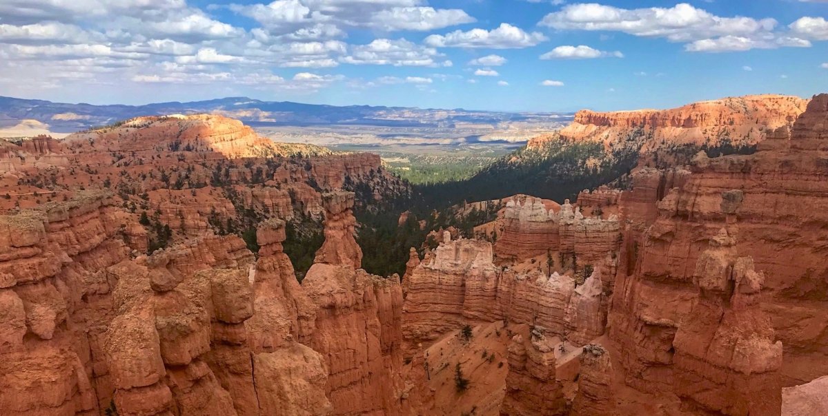 Bryce Canyon - před námi Thorovo kladivo