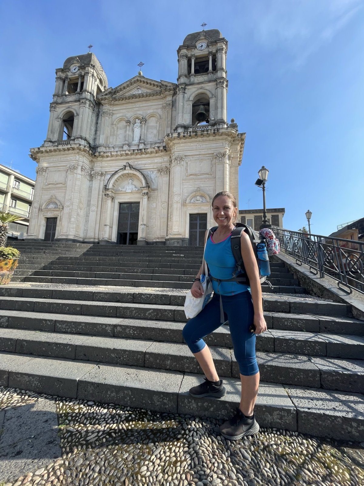 Kostelík v Zafferana Etnea