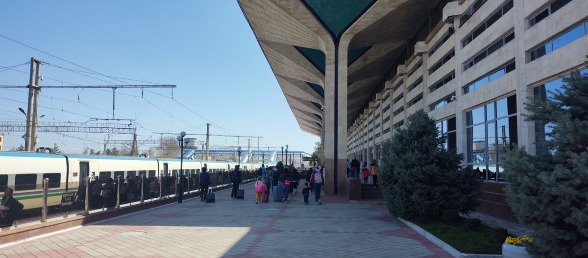 Nádraží Samarkand