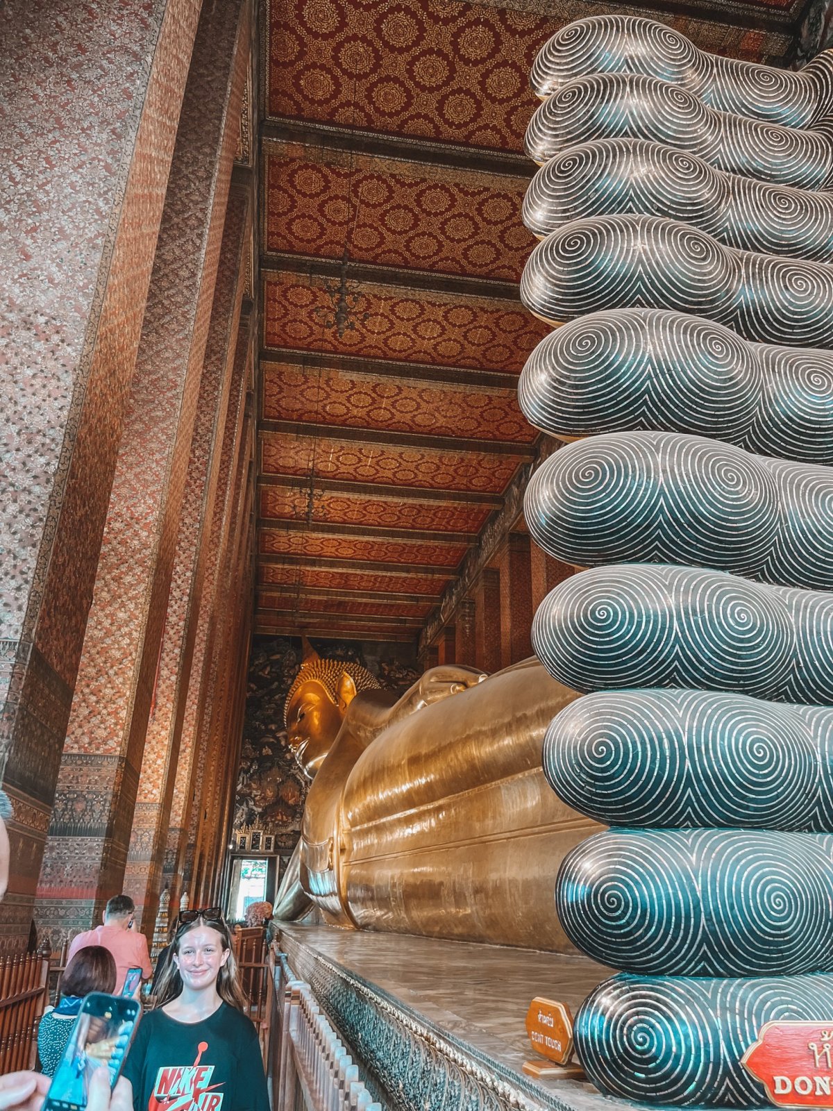 Reclining Buddha, 46 m délka, 15 m výška
