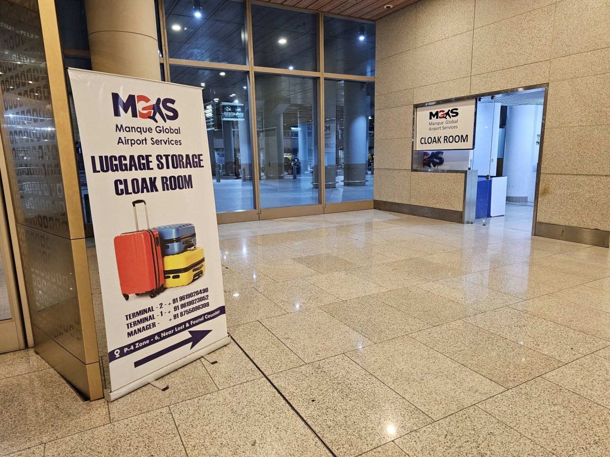 Úschovna zavazadel, terminál 2