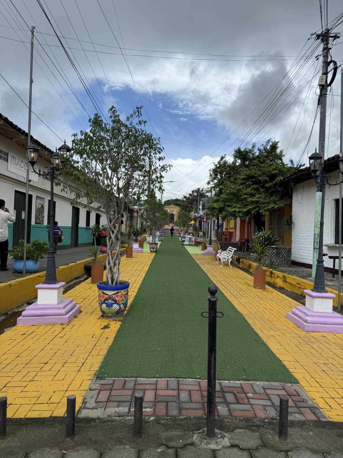 Městečko u přístavu