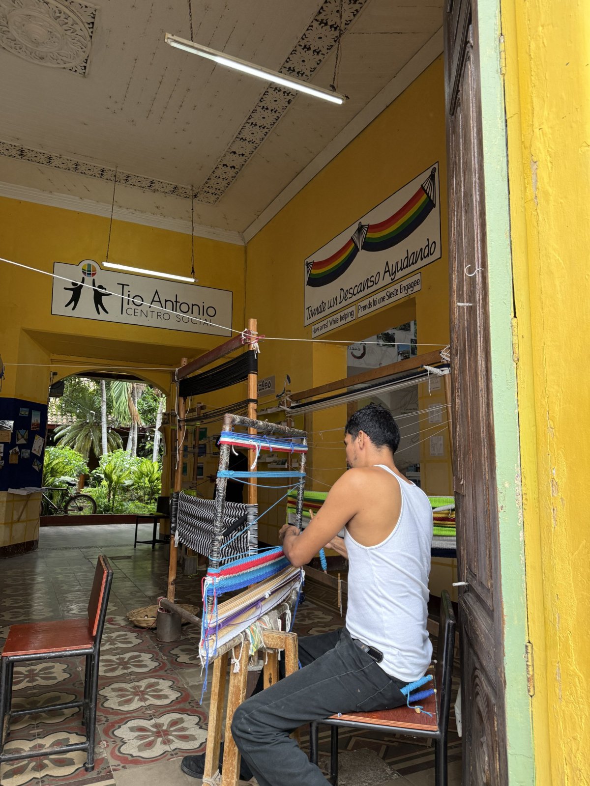 Výroba houpacích sítí