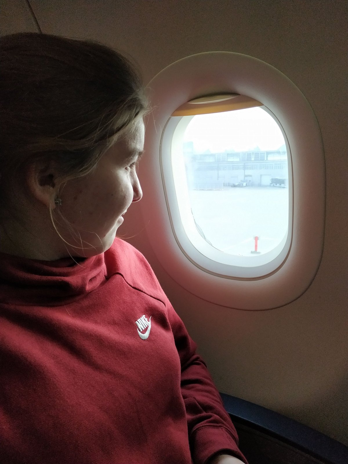 poprvé v letadle :-)