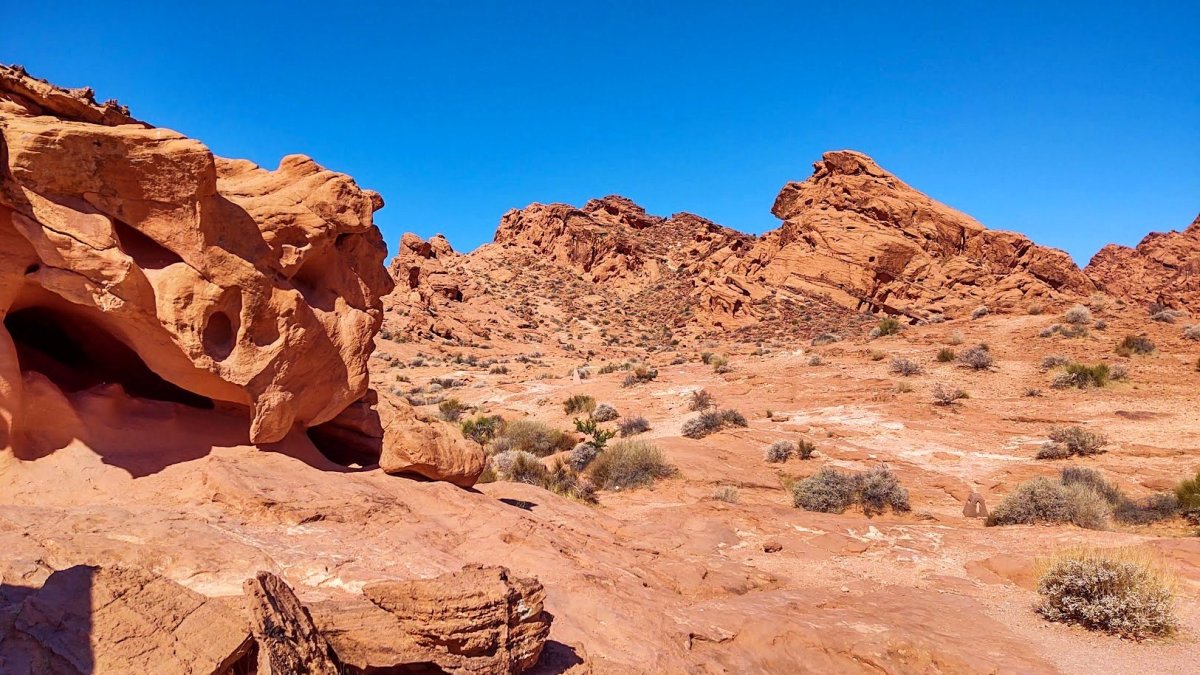 Vstup do pouště od parkoviště