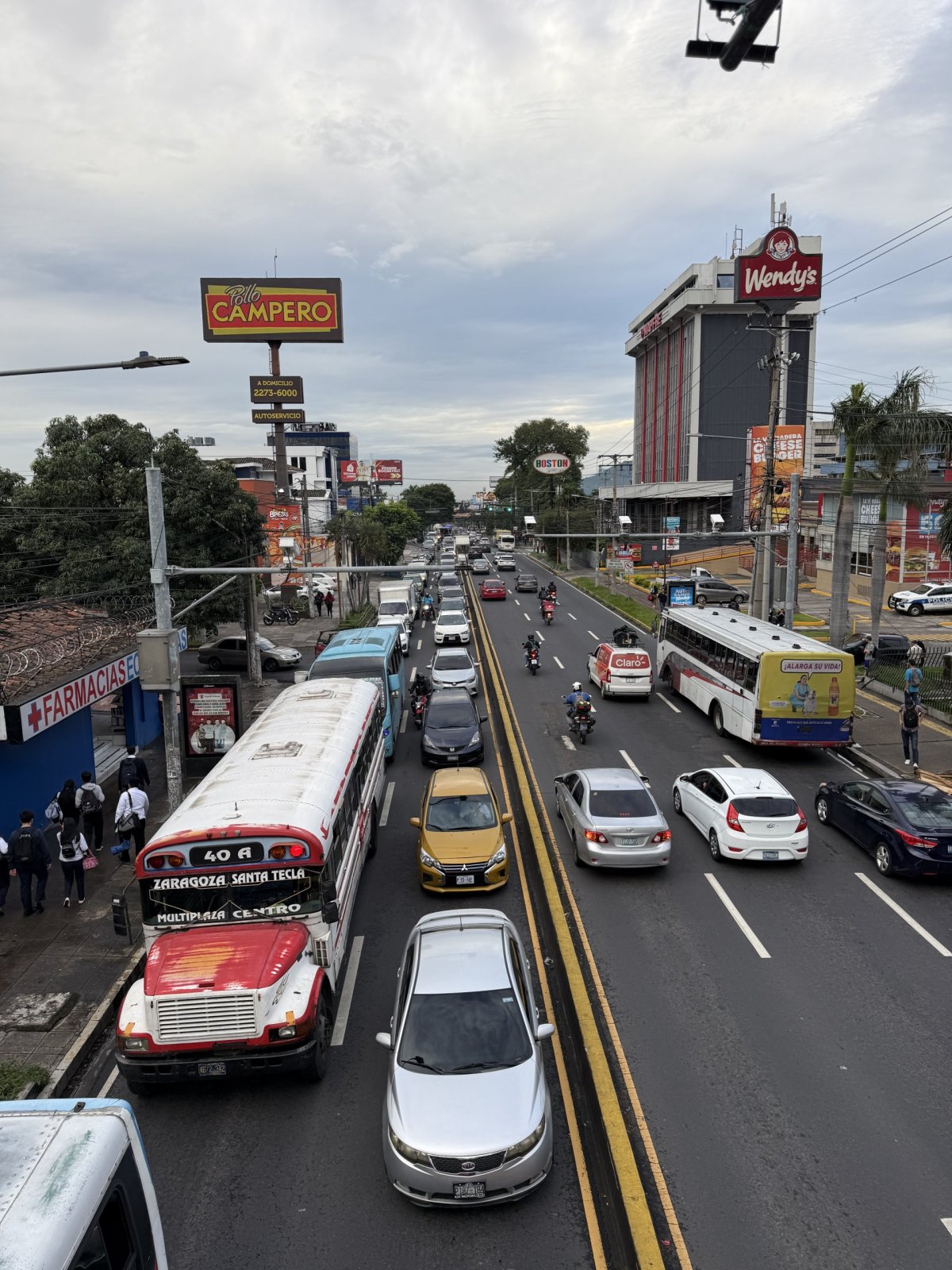 Pohled na hustotu dopravy