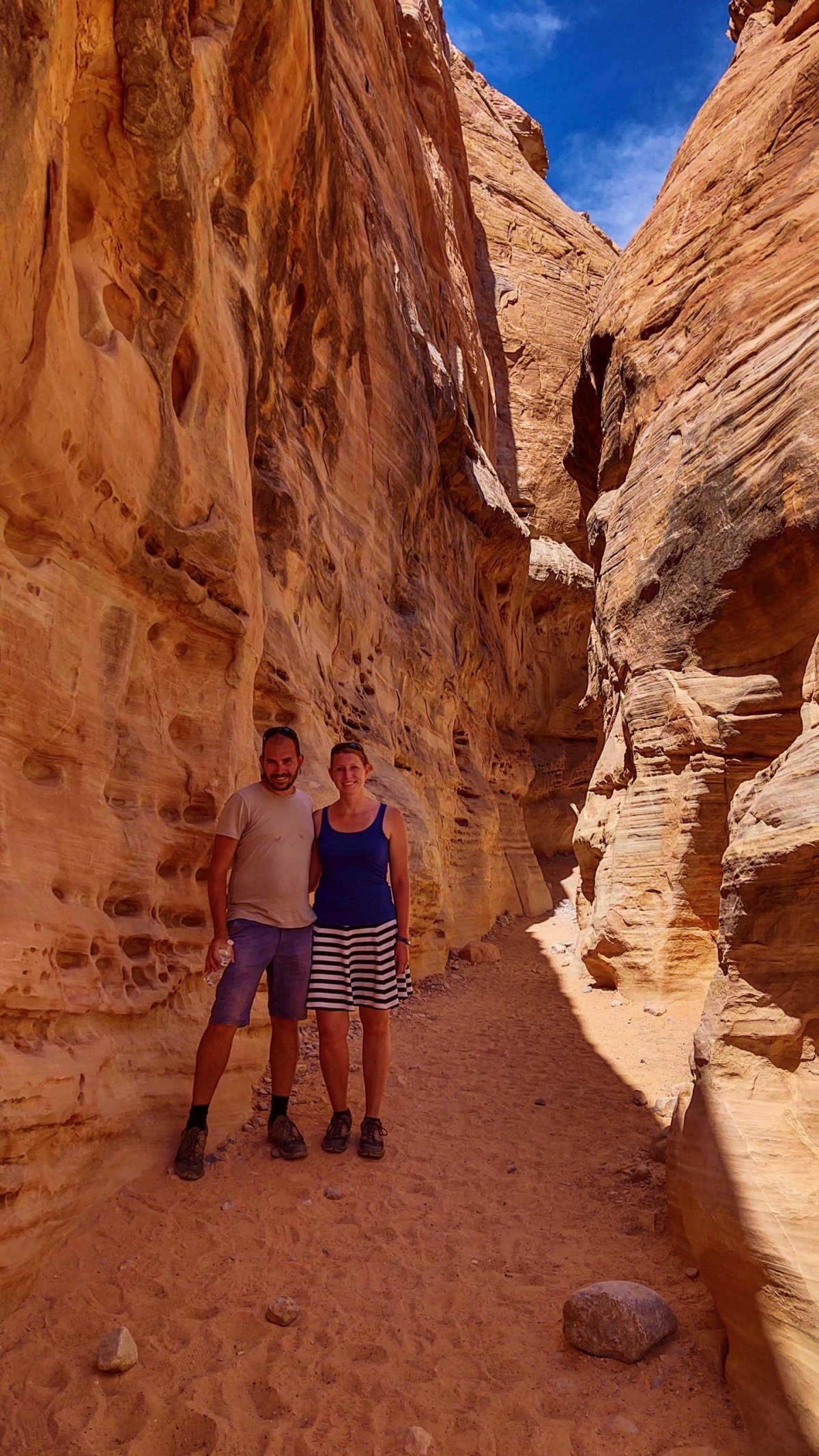 White Domes Slot Canyon