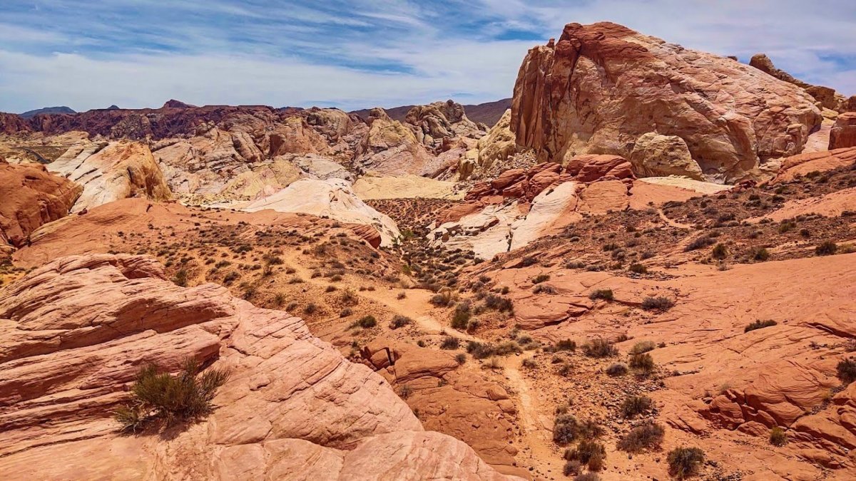 Směrem ke Kaolin Canyon