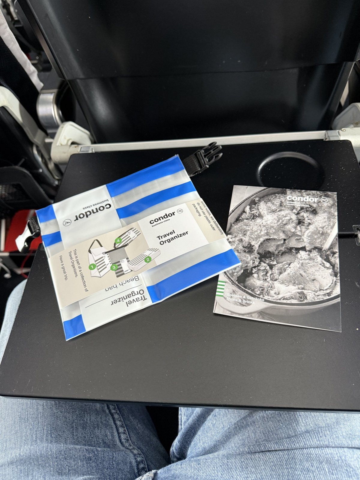 Menu a taštička jako dárek