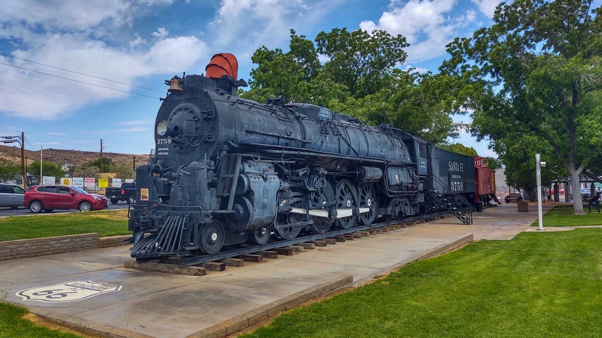 Historická parní lokomotiva