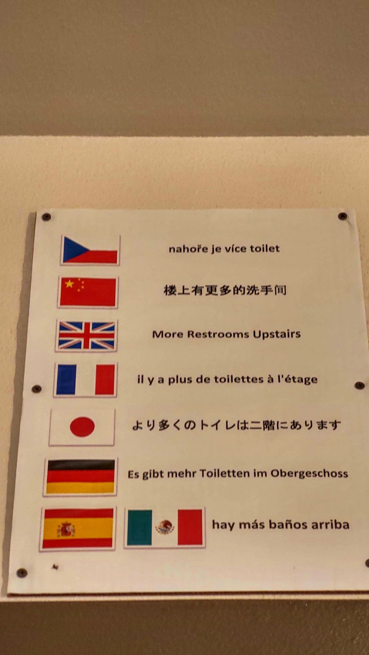 Vůbec nevím, co tam ta čeština dělá