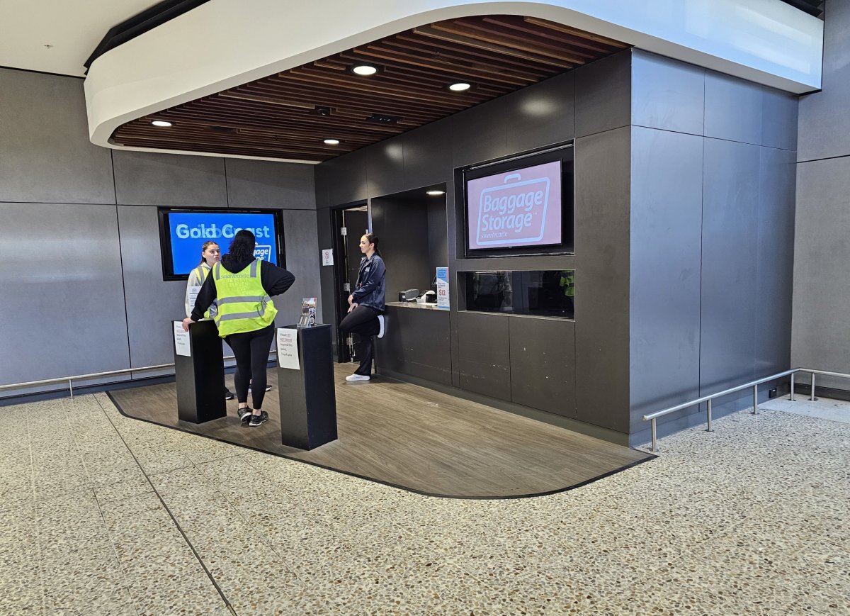 Úschovna zavazadel, terminál 2