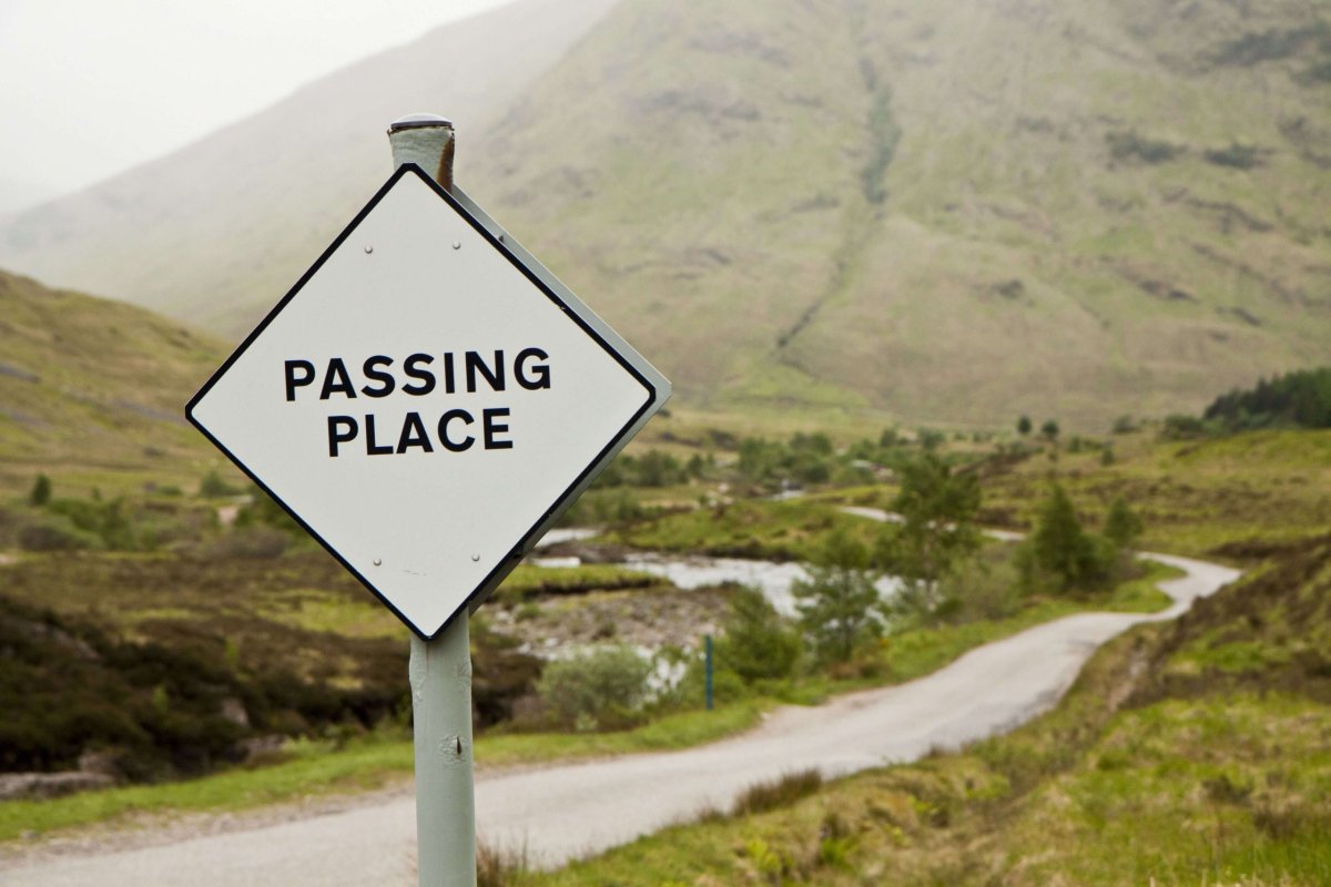 Skye Passing Place