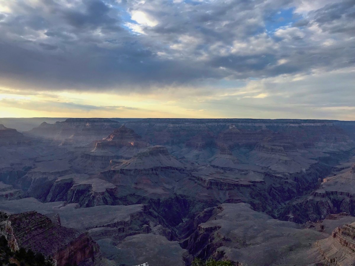Večerní Grand Canyon