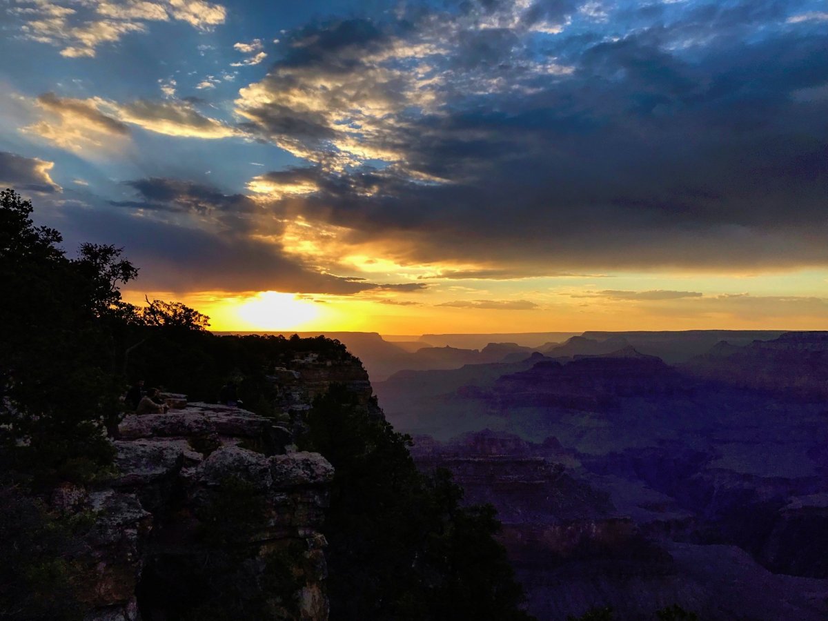 Večerní Grand Canyon