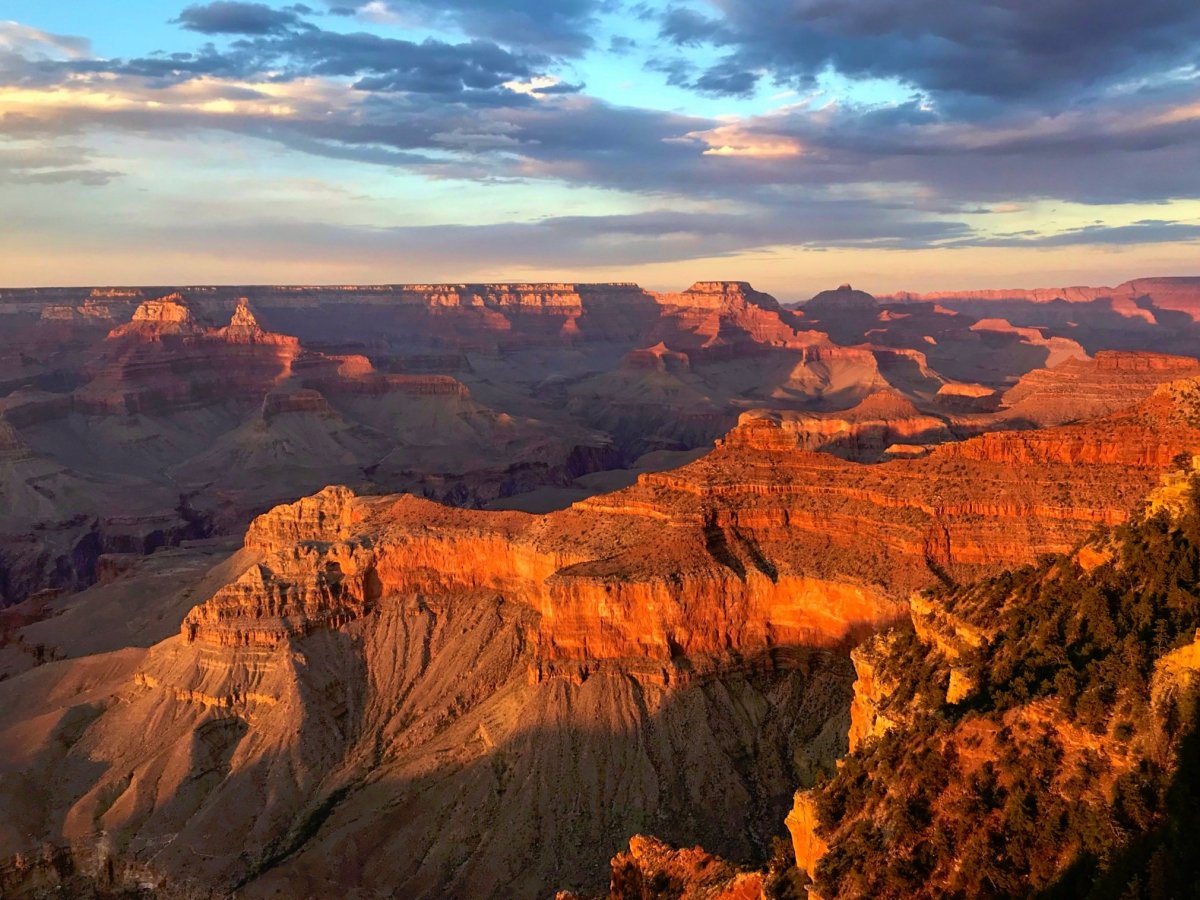 Večerní Grand Canyon