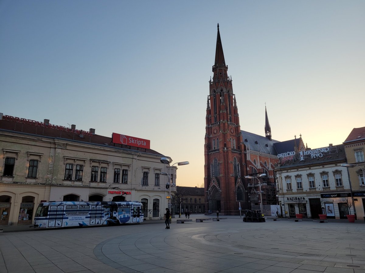 Novější centrum Osijeku