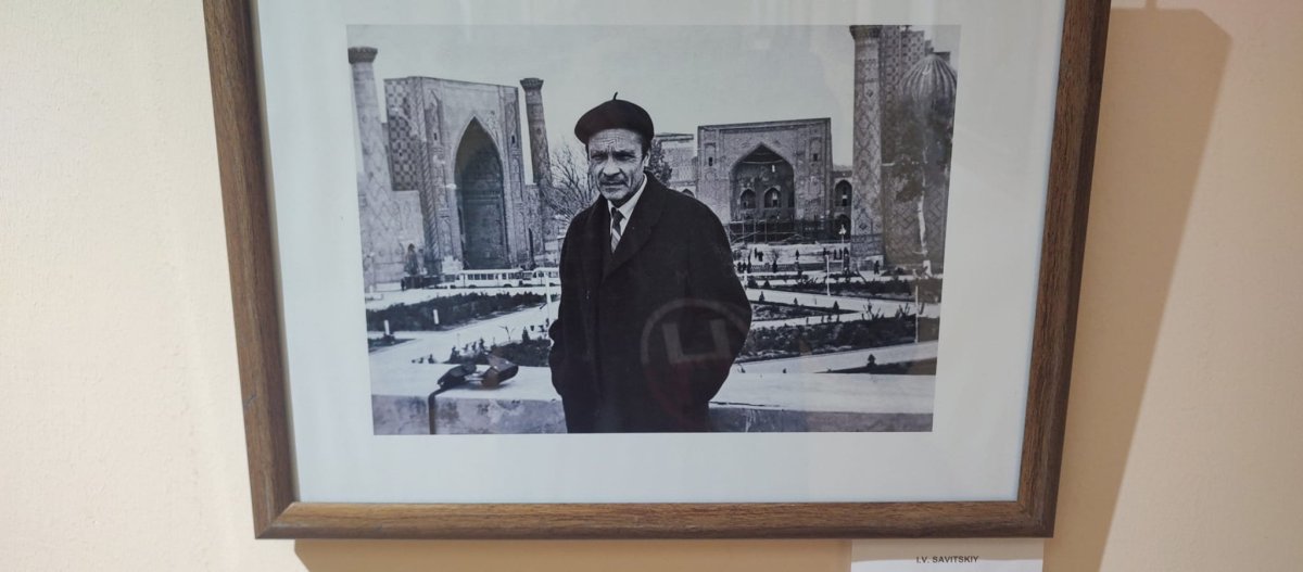 I. V. Savický v Samarkandu