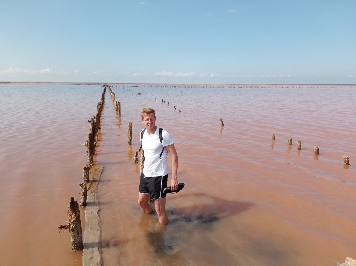 Heničesk - Pink lake