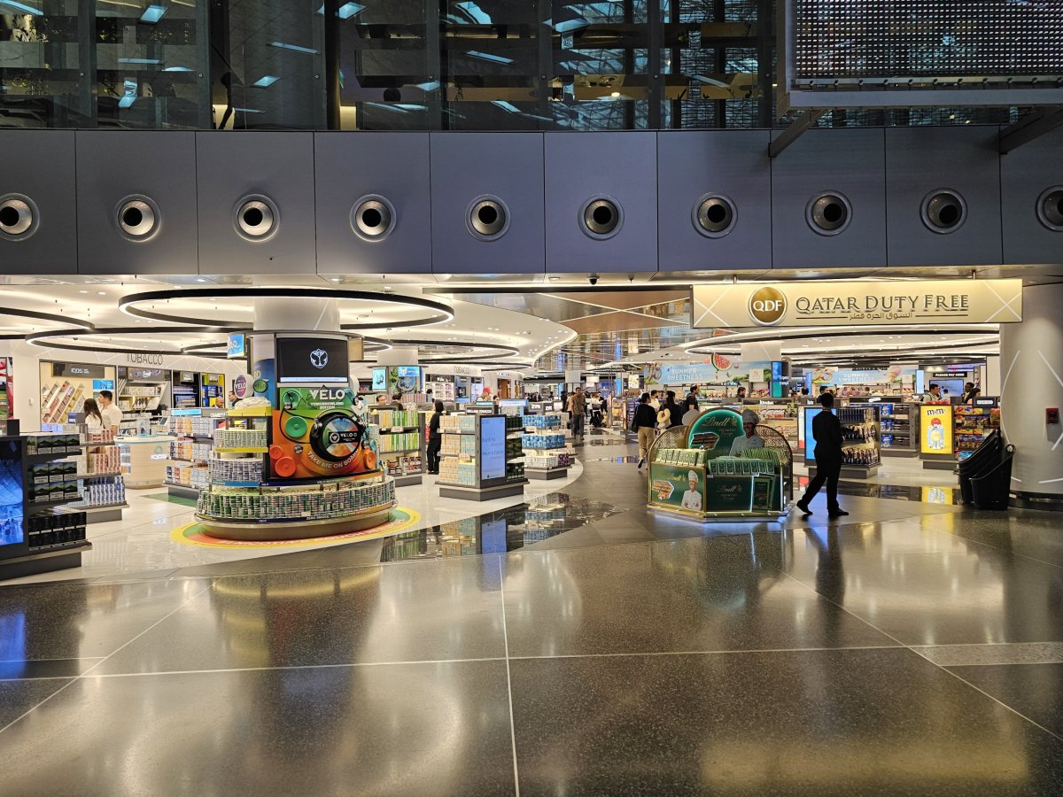 Duty free obchod, tranzitní zóna