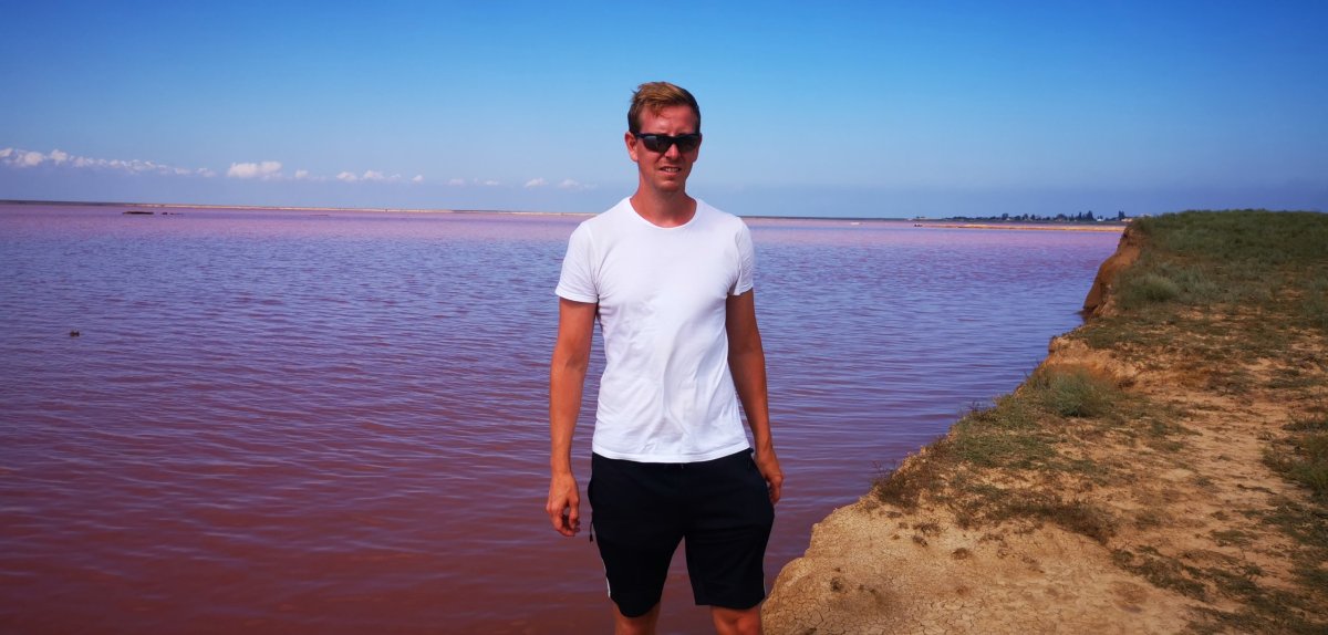 Heničesk - Pink lake