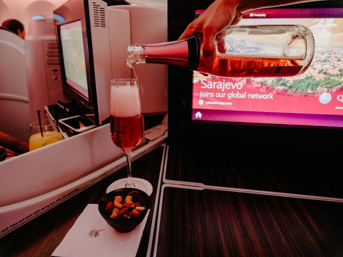 Růžové šampaňské Atair