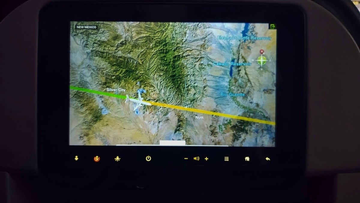 Cestou nad Novým Mexikem