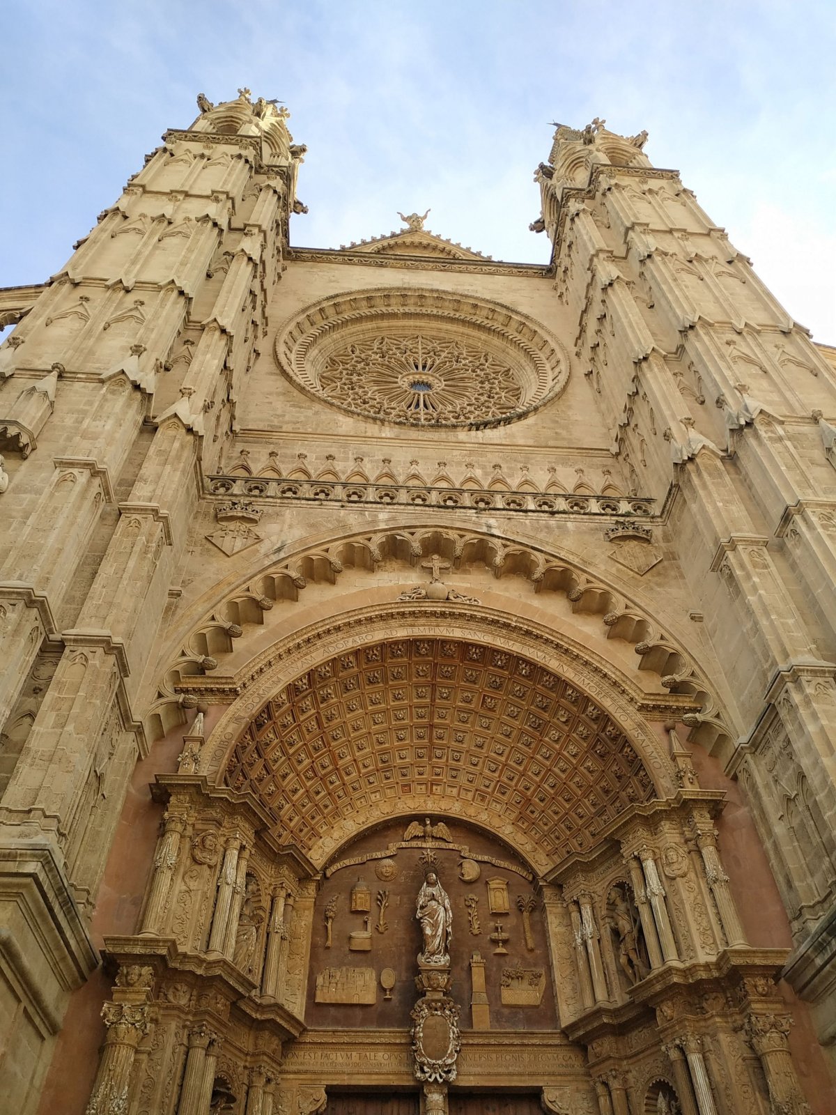 katedrála La Seu zblízka