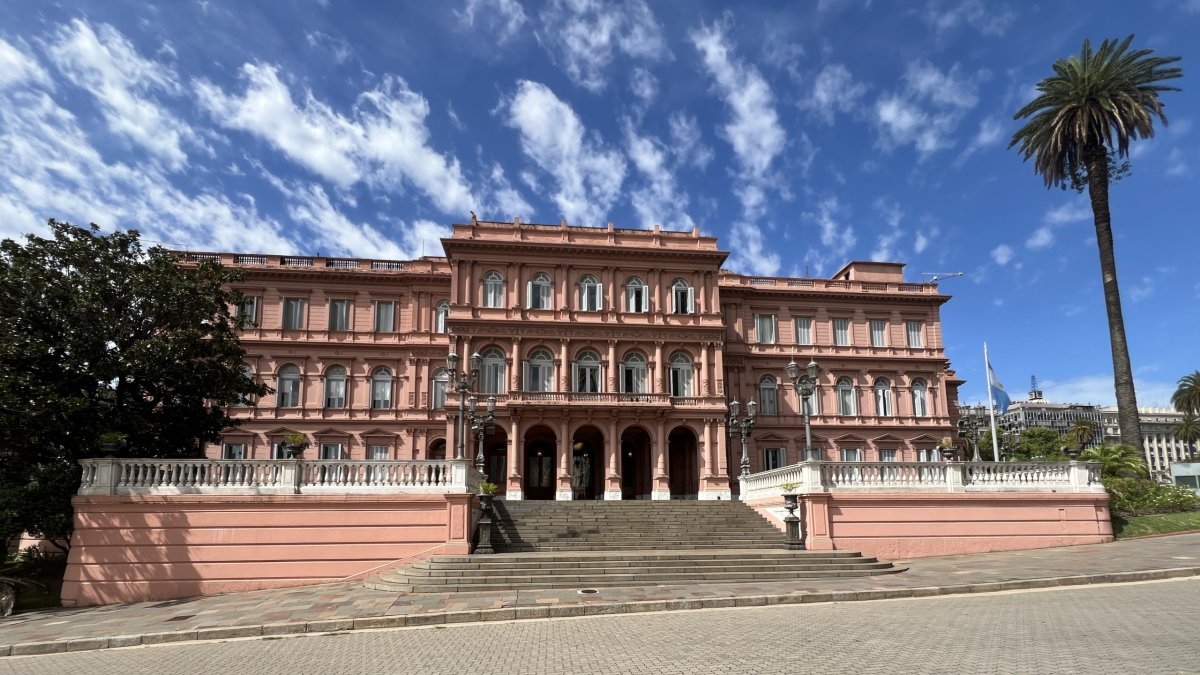 Prezidentský palác - Casa Rosada
