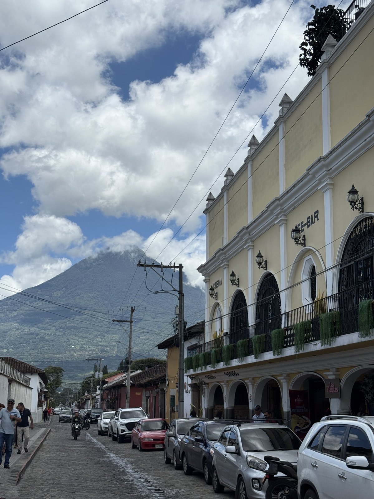 Volcán de Agua a Hotel La Sin Ventura
