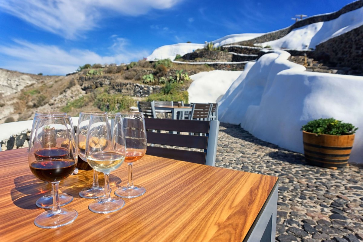 Santorini vinařství