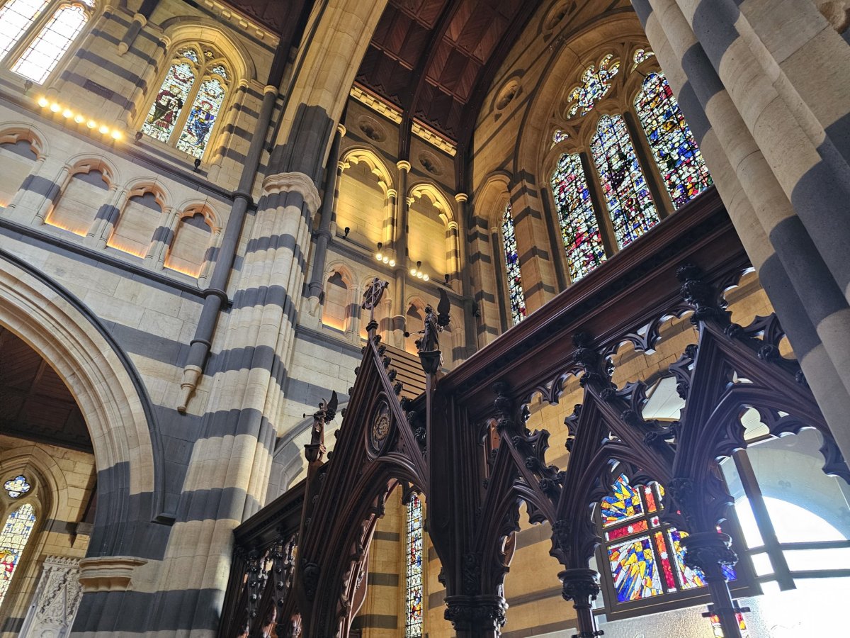 Interiér katedrály sv. Pavla