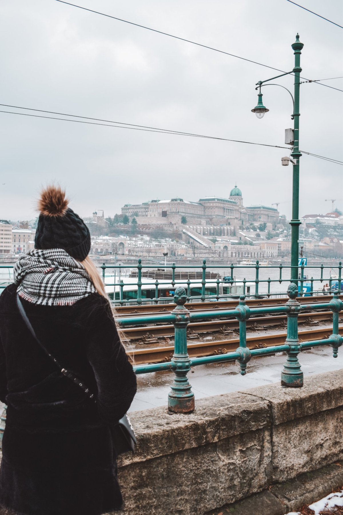 Výhled na Budínský hrad směrem od hotelu